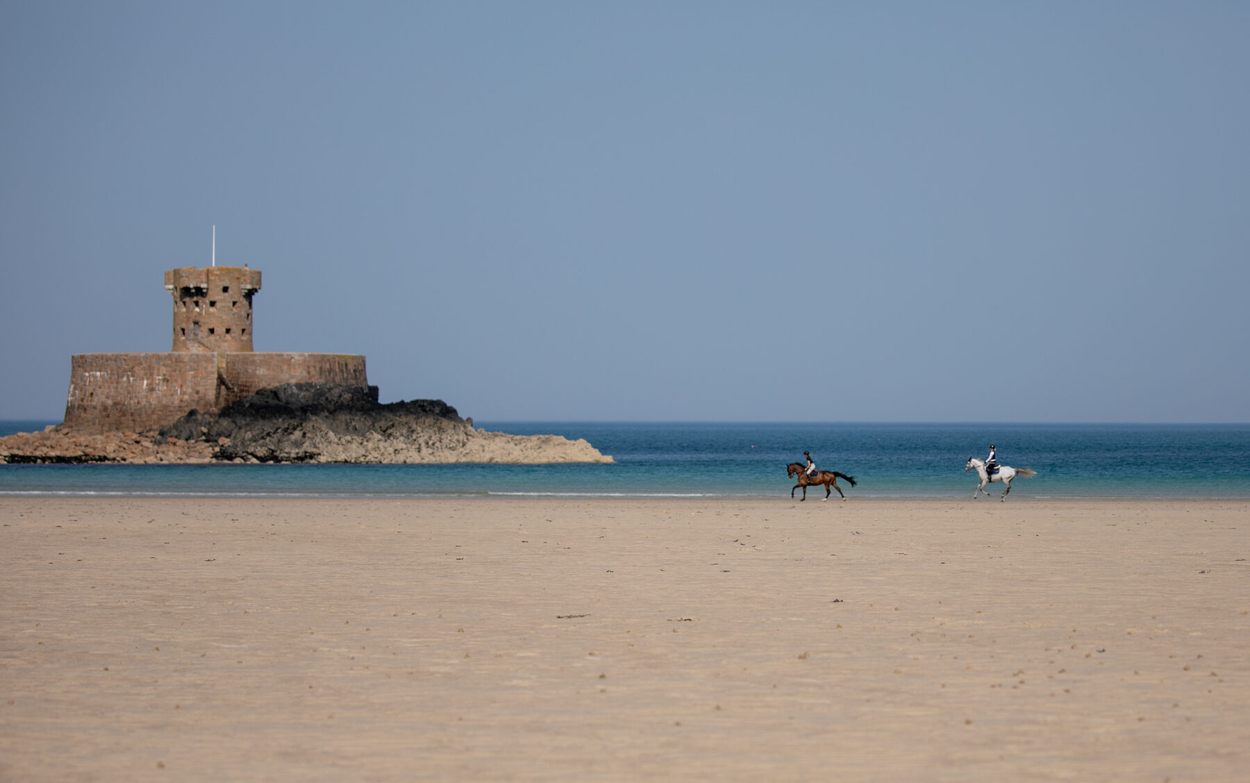 Jersey coastline
