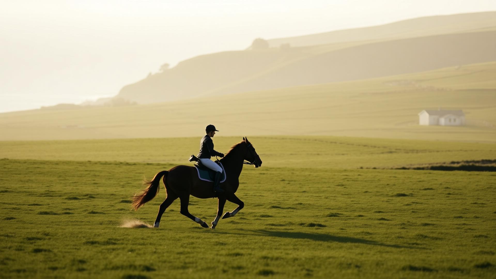 Riders at Hollybank Estate, Jersey